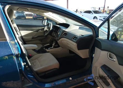 2013 Honda Civic Lx из США, поврежденный, VIN 19XFB2F53DE078420